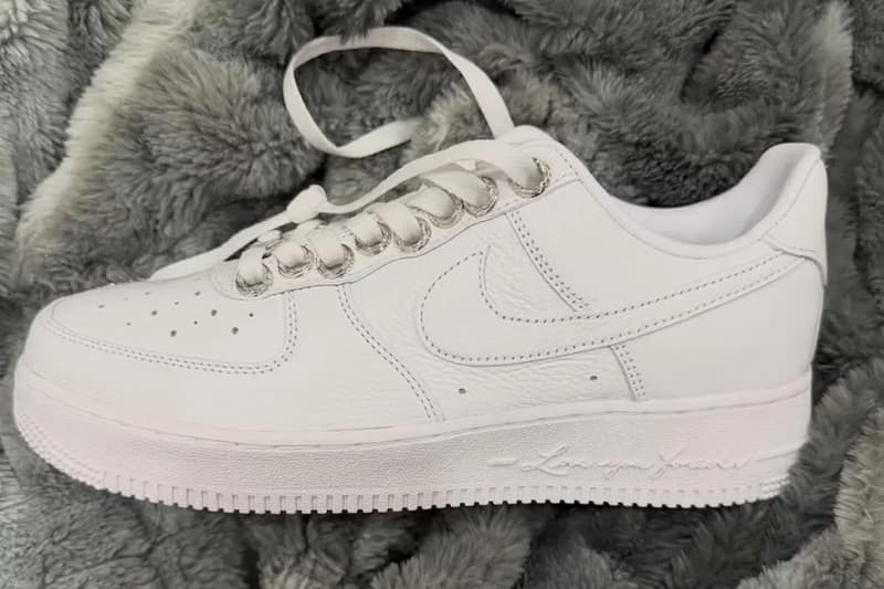 クロムハーツ x ノクタ x ナイキ エアフォース 1 ロー のサンプルが浮上 Chrome Hearts x NOCTA x Nike Air Force 1 Low “Certified Lover Boy” first look Leaks 