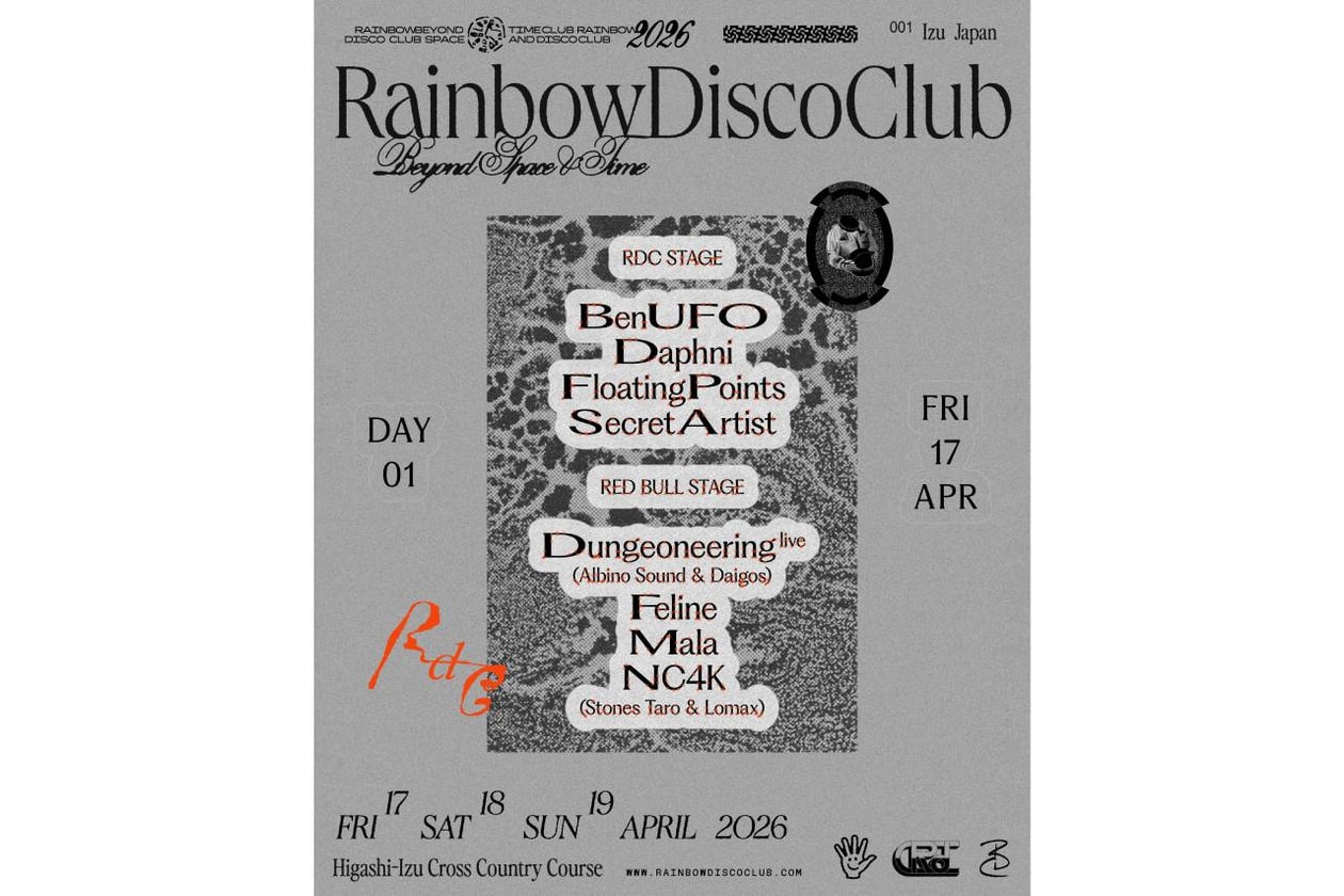 レインボーディスコクラブ2026 のフルラインアップが発表 rainbow disco club 2026 full lineup release info