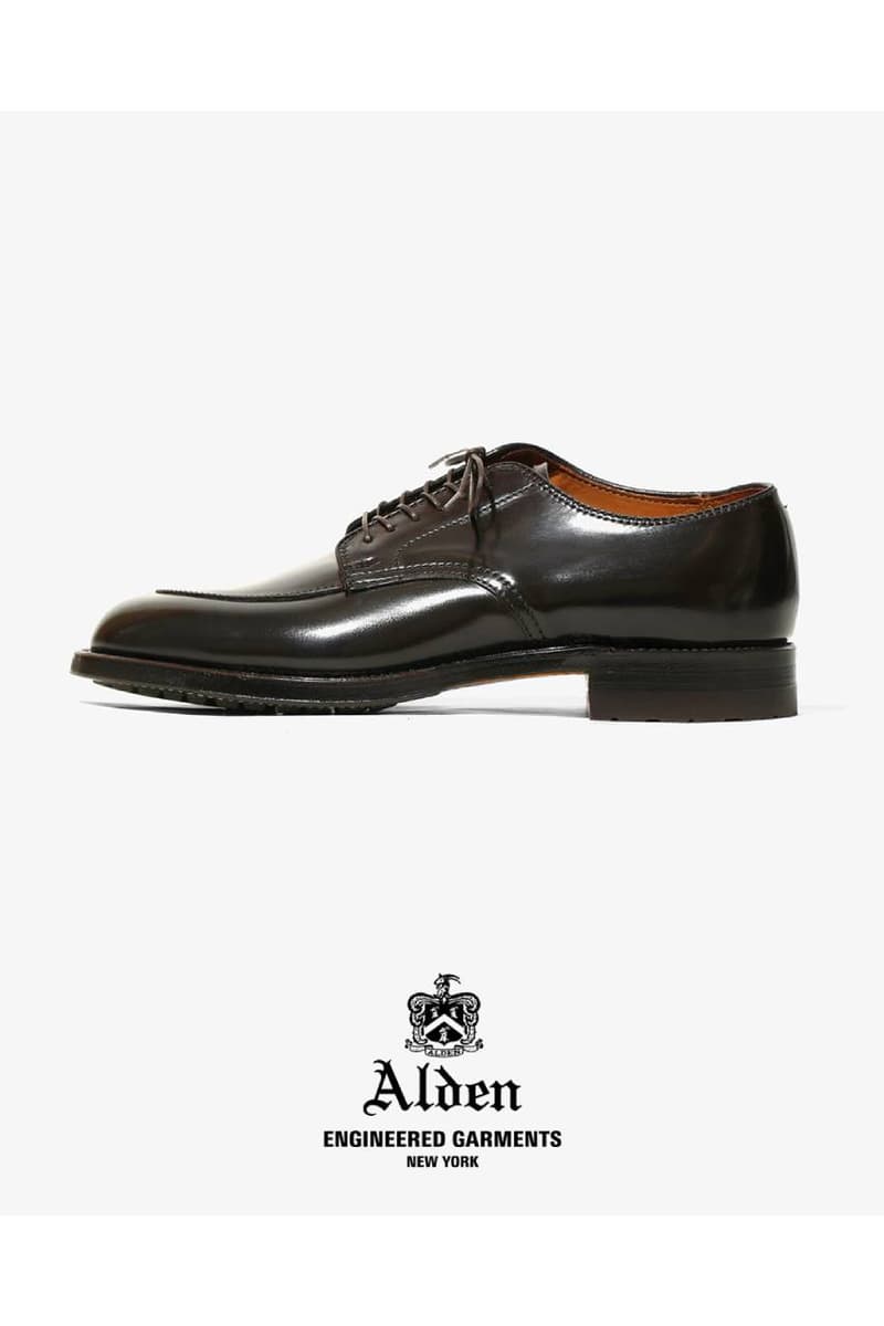エンジニアドガーメンツxオールデンによる最新コラボモデルが登場 engineered garments alden new collaboration model release info