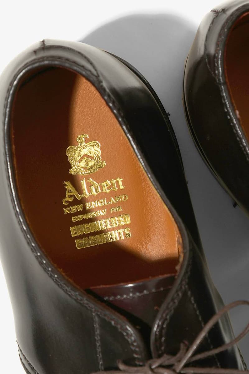 エンジニアドガーメンツxオールデンによる最新コラボモデルが登場 engineered garments alden new collaboration model release info