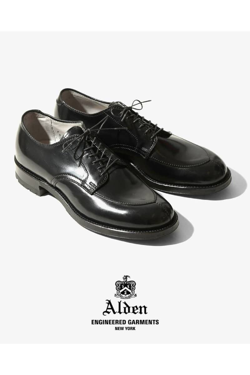 エンジニアドガーメンツxオールデンによる最新コラボモデルが登場 engineered garments alden new collaboration model release info