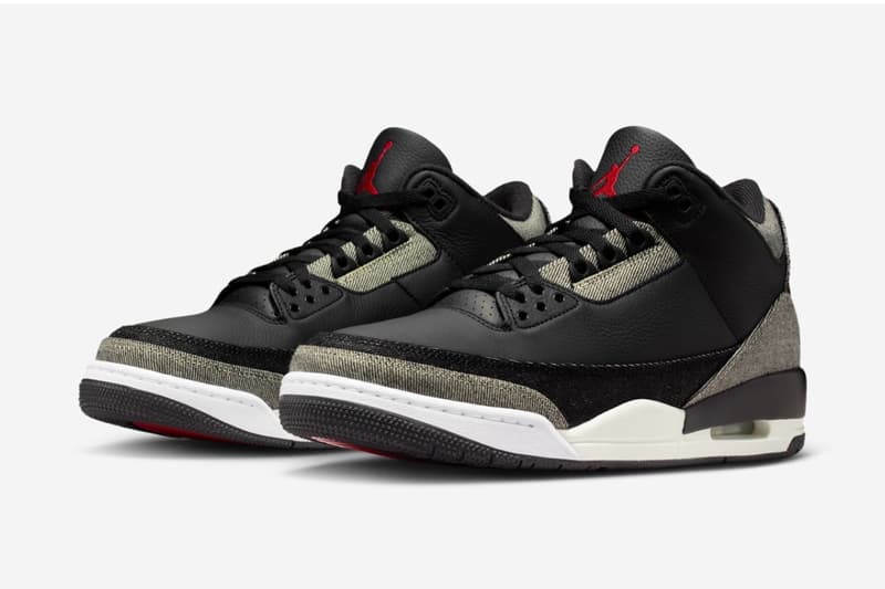リーバイス x エアジョーダン 3 の公式ビジュアルが浮上 Levi’s® x Air Jordan 3 official images