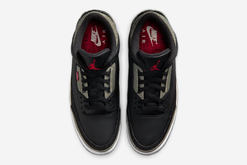 リーバイス x エアジョーダン 3 の公式ビジュアルが浮上 Levi’s® x Air Jordan 3 official images