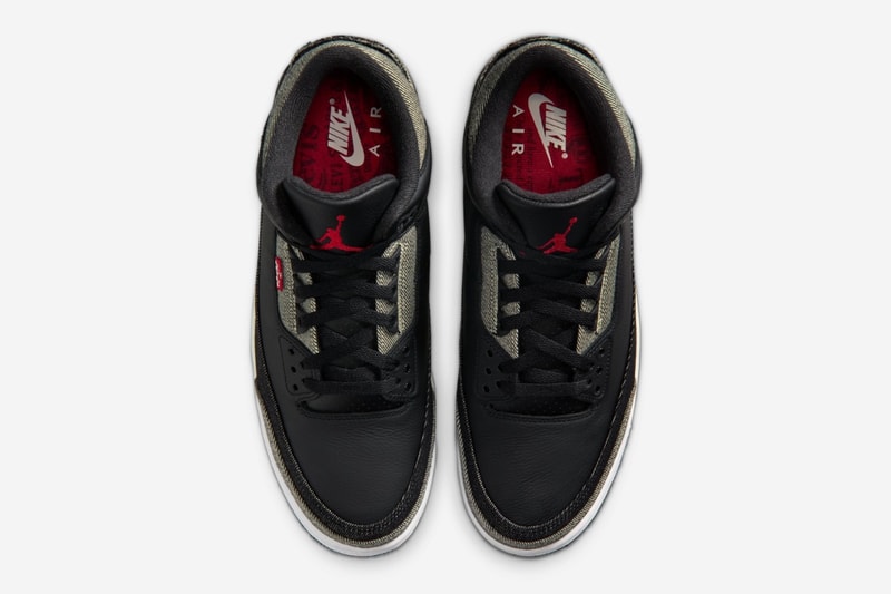 リーバイス x エアジョーダン 3 の公式ビジュアルが浮上 Levi’s® x Air Jordan 3 official images