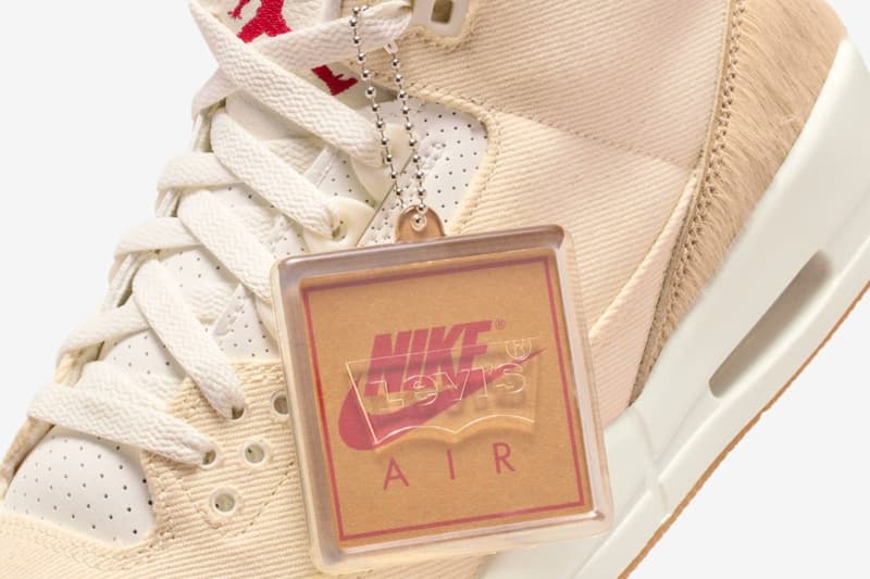 リーバイス x エアジョーダン 3 の公式ビジュアルが浮上 Levi’s® x Air Jordan 3 official images