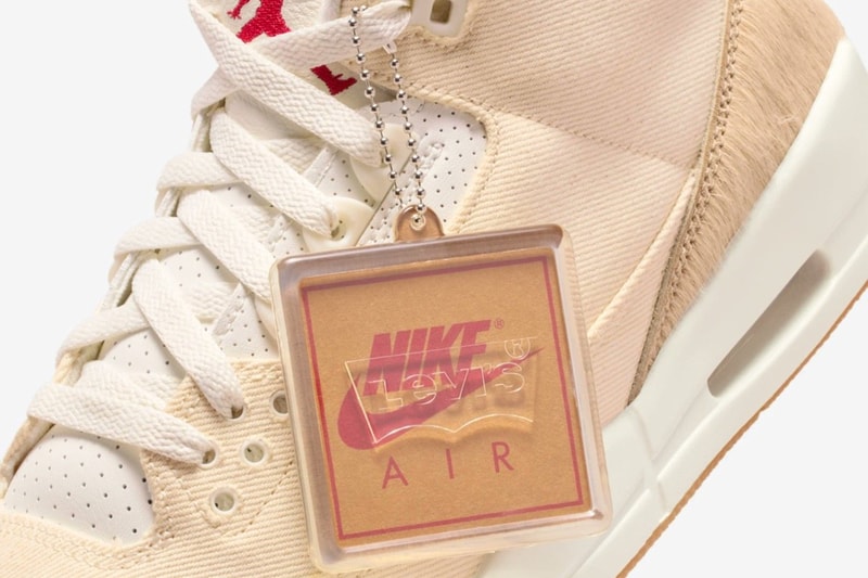 リーバイス x エアジョーダン 3 の公式ビジュアルが浮上 Levi’s® x Air Jordan 3 official images