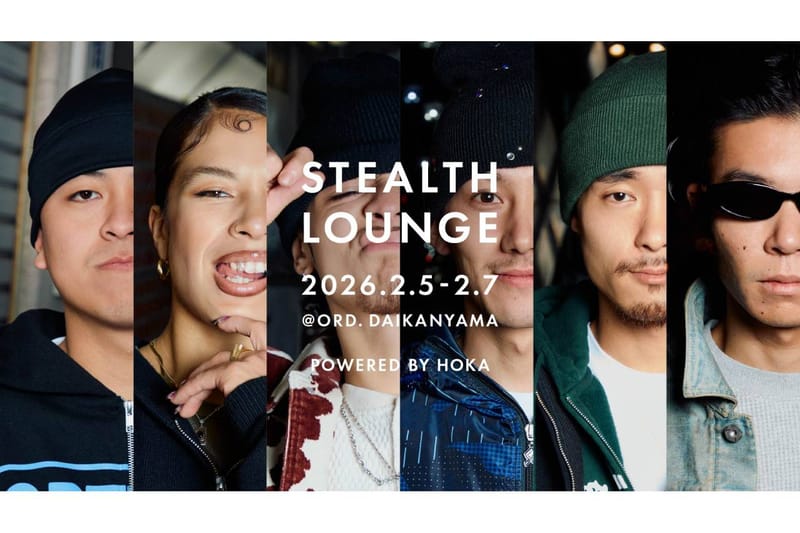 HOKA が主催する体験型イベント「STEALTH LOUNGE」が代官山の『ORD.』にて開催