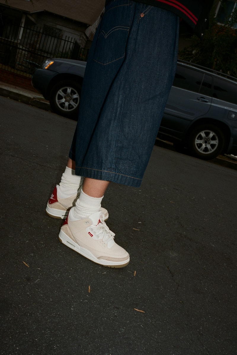 リーバイス x エアジョーダン 3 コレクションの発売情報が解禁 Levi’s® x Air Jordan 3 collection release info Jordan Brand Spike Lee