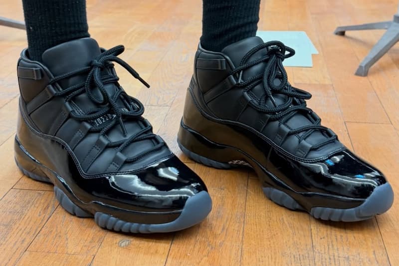 コム デ ギャルソン・オム プリュス x エアジョーダン 11 が初公開 COMME des GARÇONS HOMME PLUS x Air Jordan 11 first look 