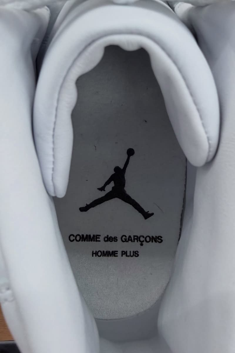 コム デ ギャルソン・オム プリュス x エアジョーダン 11 が初公開 COMME des GARÇONS HOMME PLUS x Air Jordan 11 first look 