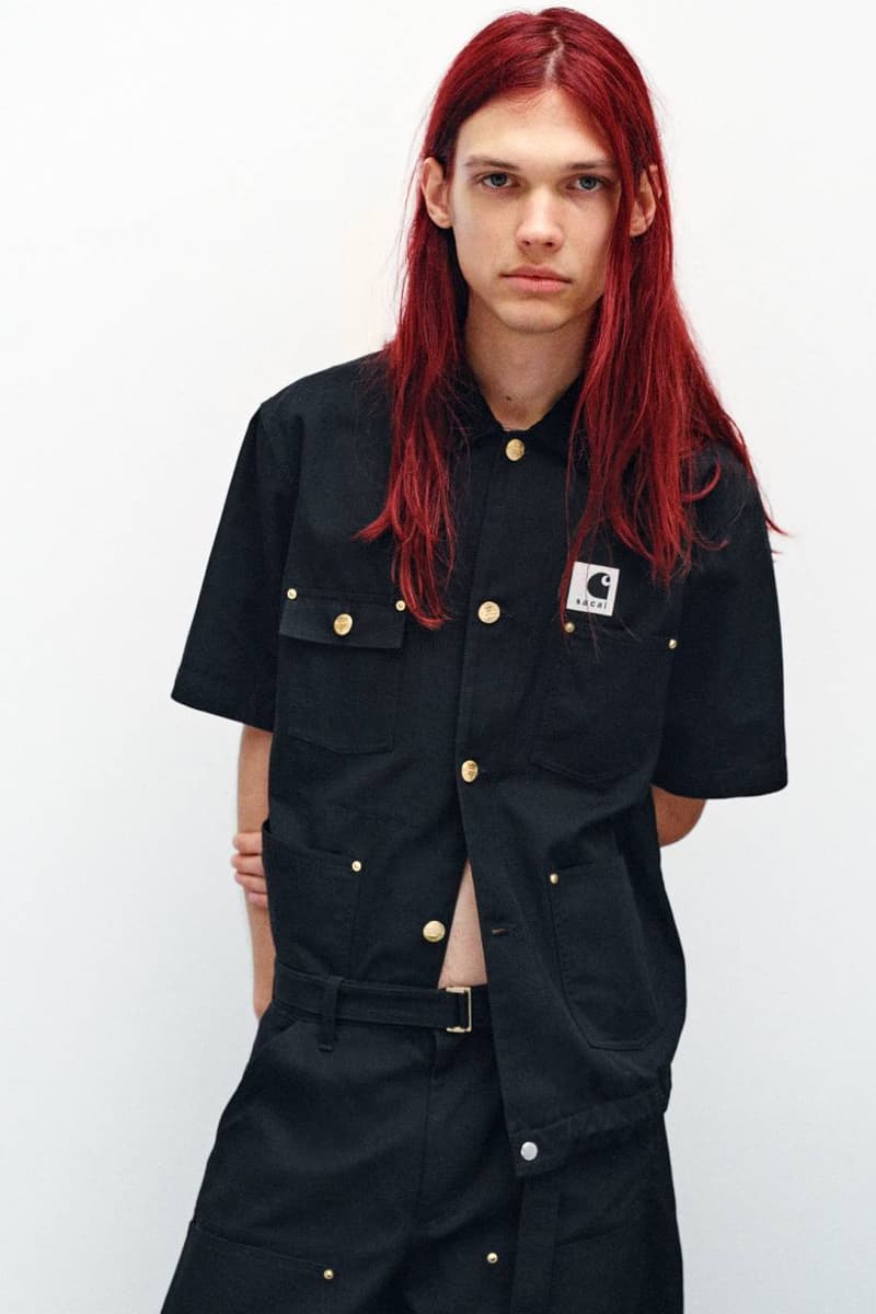 サカイxカーハートワークインプログレス コラボコレクション第4弾が到着 sacai carhartt wip series 4 release info