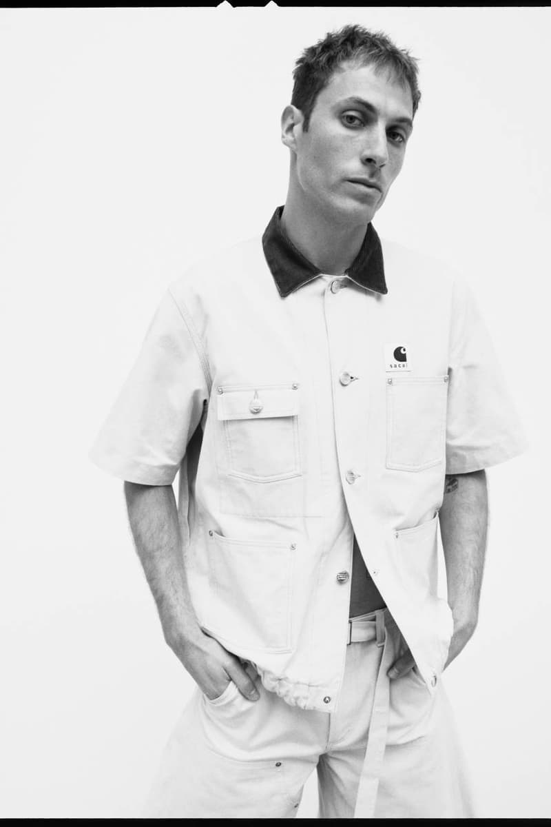 サカイxカーハートワークインプログレス コラボコレクション第4弾が到着 sacai carhartt wip series 4 release info