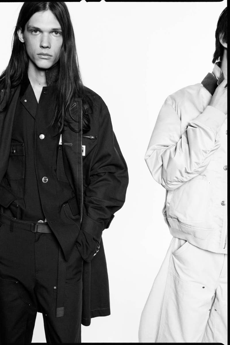 サカイxカーハートワークインプログレス コラボコレクション第4弾が到着 sacai carhartt wip series 4 release info