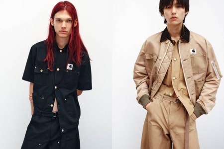 sacai x Carhartt WIP コラボコレクション第4弾が到着