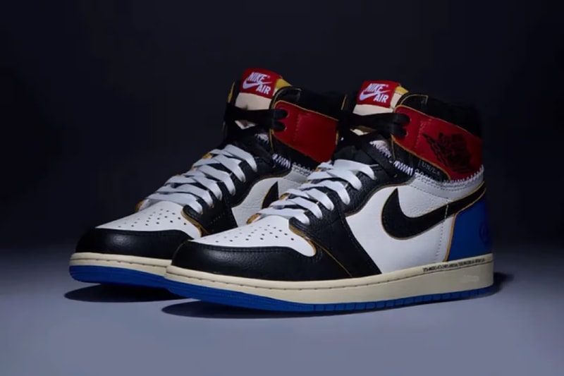フラグメントデザイン x ユニオン LA x エアジョーダン 1 ハイ 国内発売情報が解禁 fragment design x Union LA x Air Jordan 1 High OG “Varsity Red/Sport Royal” official images