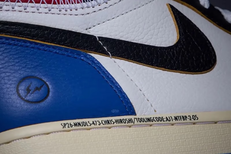 フラグメントデザイン x ユニオン LA x エアジョーダン 1 ハイ 国内発売情報が解禁 fragment design x Union LA x Air Jordan 1 High OG “Varsity Red/Sport Royal” official images