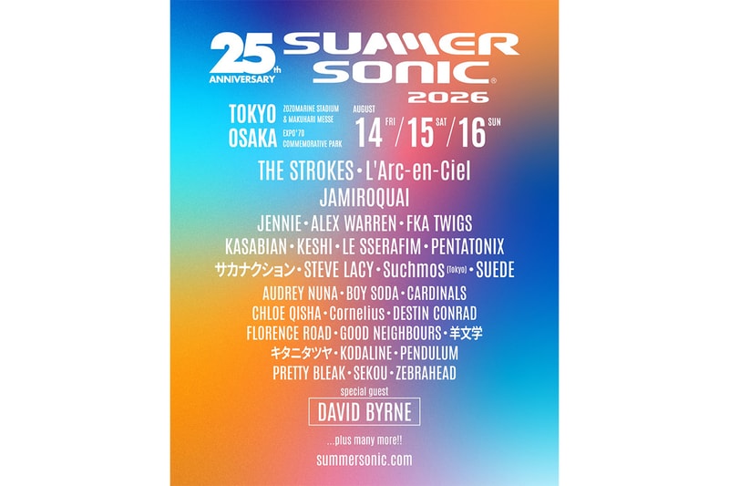 サマーソニック2026 の出演アーティスト第1弾が発表 summer sonic 2026 artist first lineup release info