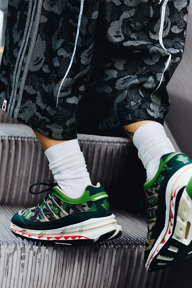 アディダス オリジナルスxベイプによるフットボールに着想した最新コレクションを発表 adidas originals bape football new collection release info