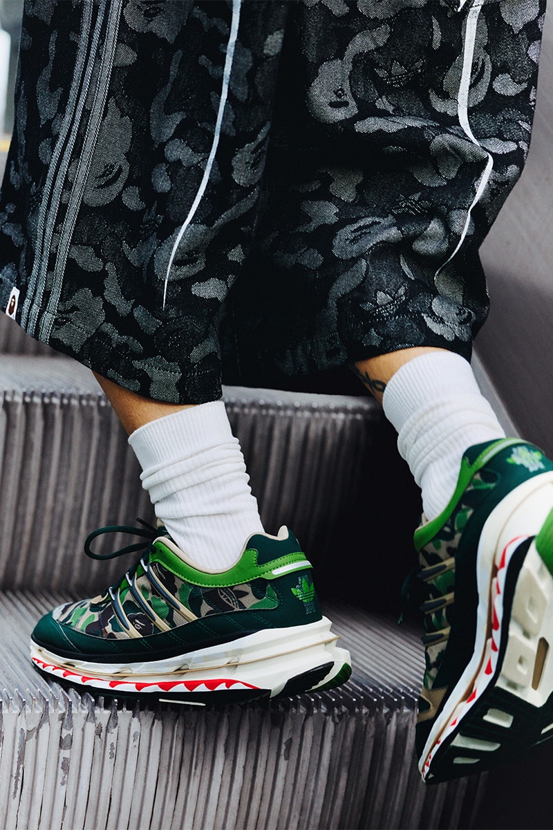 アディダス オリジナルスxベイプによるフットボールに着想した最新コレクションを発表 adidas originals bape football new collection release info