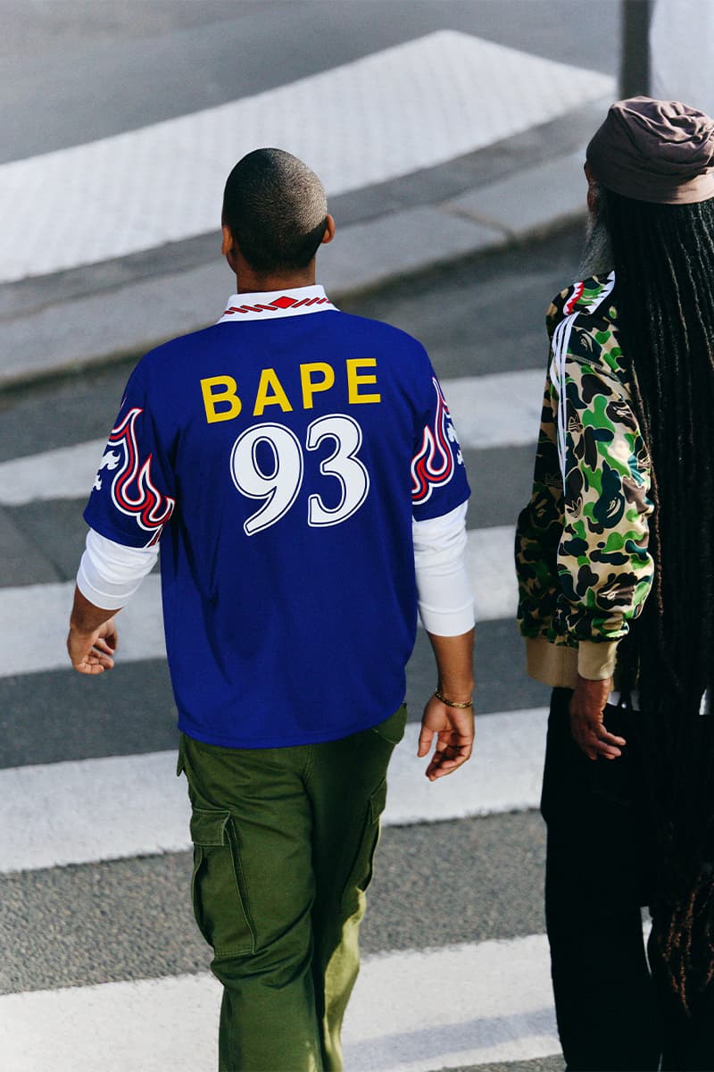 アディダス オリジナルスxベイプによるフットボールに着想した最新コレクションを発表 adidas originals bape football new collection release info