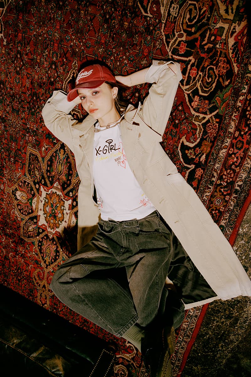 エックスガールが 2026 スプリングシーズンのビジュアルを公開 X-girl Unveils Its 2026 Spring Season Visuals