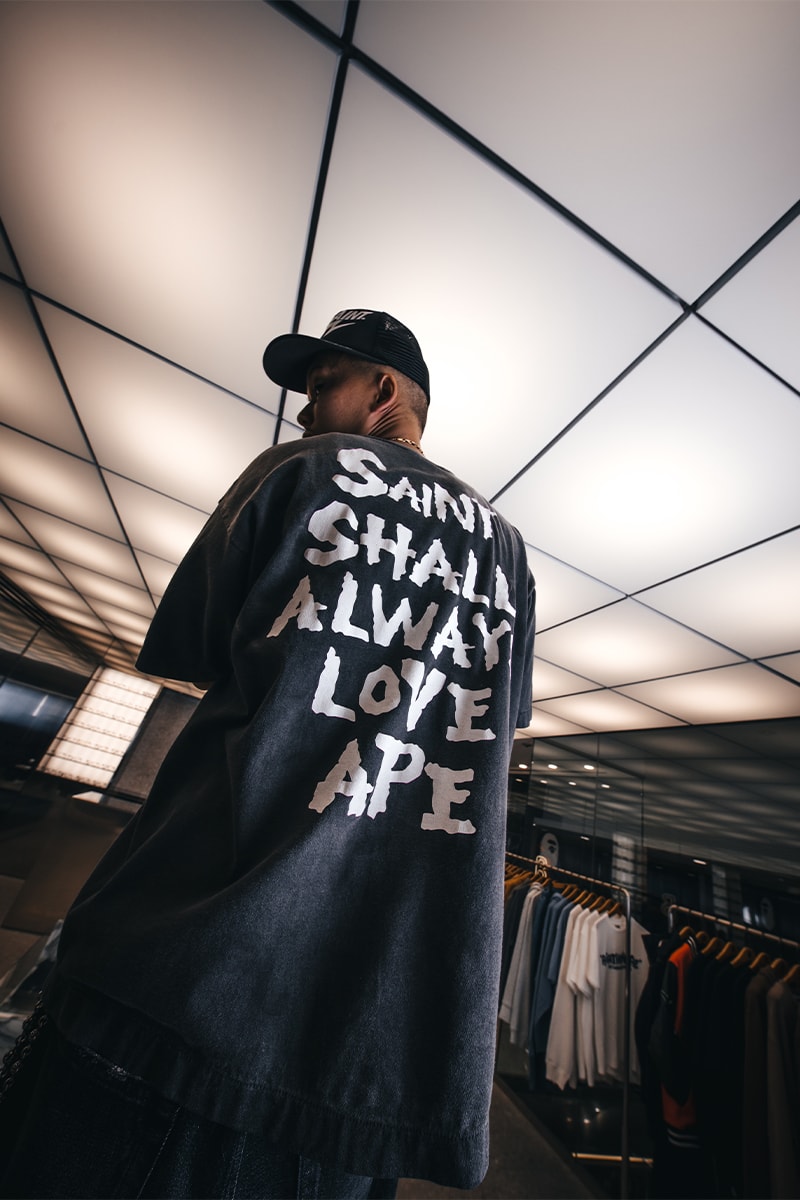 セイントマイケルがベイプやベルベルジンとのコラボレーションを発表 saint mxxxxxx bape berberjin new era collaboration release info