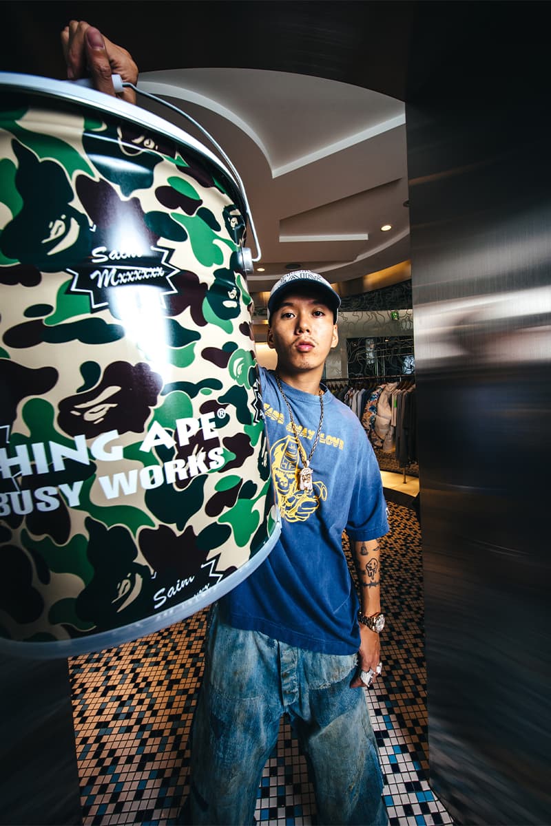 セイントマイケルがベイプやベルベルジンとのコラボレーションを発表 saint mxxxxxx bape berberjin new era collaboration release info