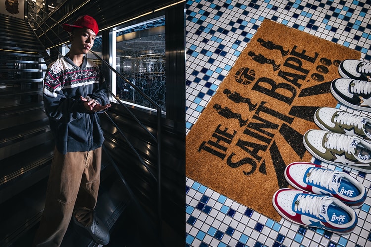 ©SAINT Mxxxxxx が BAPE® や BerBerjin とのコラボレーションを発表
