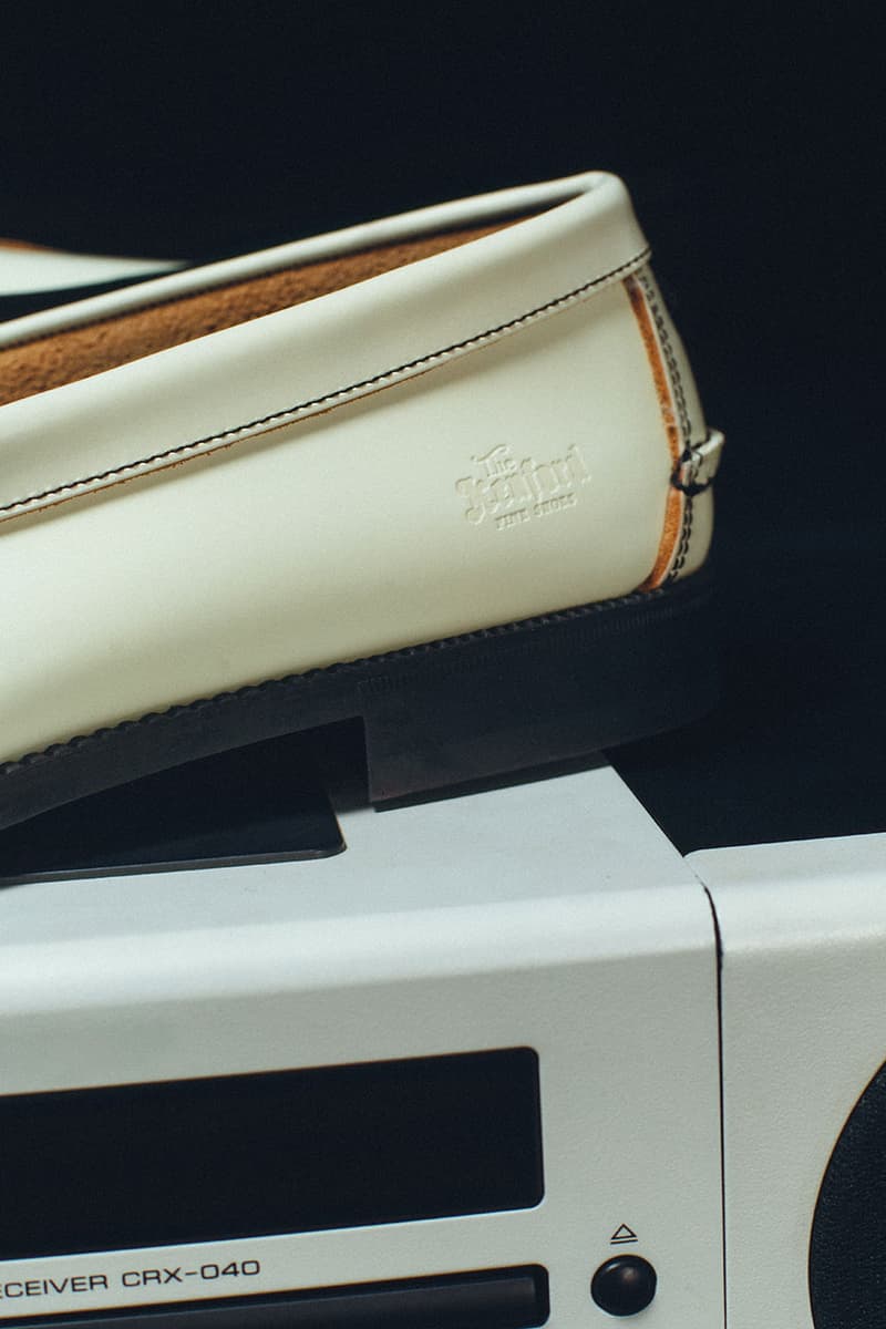 ケンフォードファインシューズのクラシックローファーに新色が登場 the kenford fineshoes classic loafer white black stitch release info