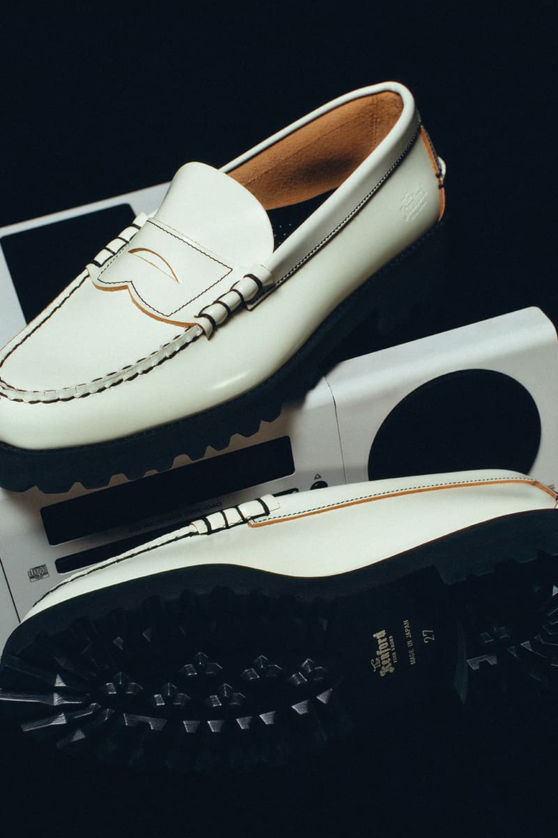 ケンフォードファインシューズのクラシックローファーに新色が登場 the kenford fineshoes classic loafer white black stitch release info