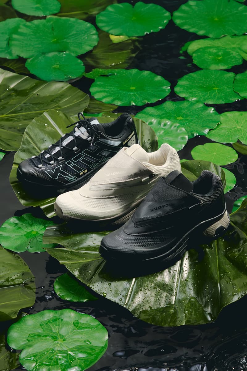 キス x サロモン が2026年春シーズンのコラボフットウェアをローンチ Kith for Salomon spring 2026 release info
