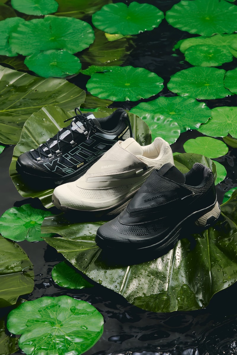 キス x サロモン が2026年春シーズンのコラボフットウェアをローンチ Kith for Salomon spring 2026 release info