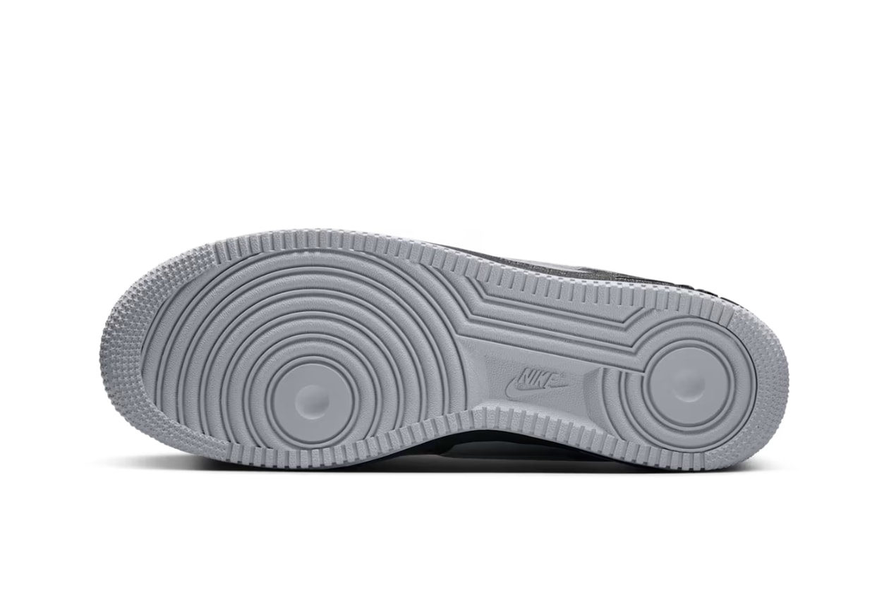 セントラル・シー主宰 シナ・ワールド x エアフォース 1 '07 の国内発売情報が解禁 Central Cee SYNA WORLD x Air Force 1 '07 “Black and Light Smoke Grey” release info