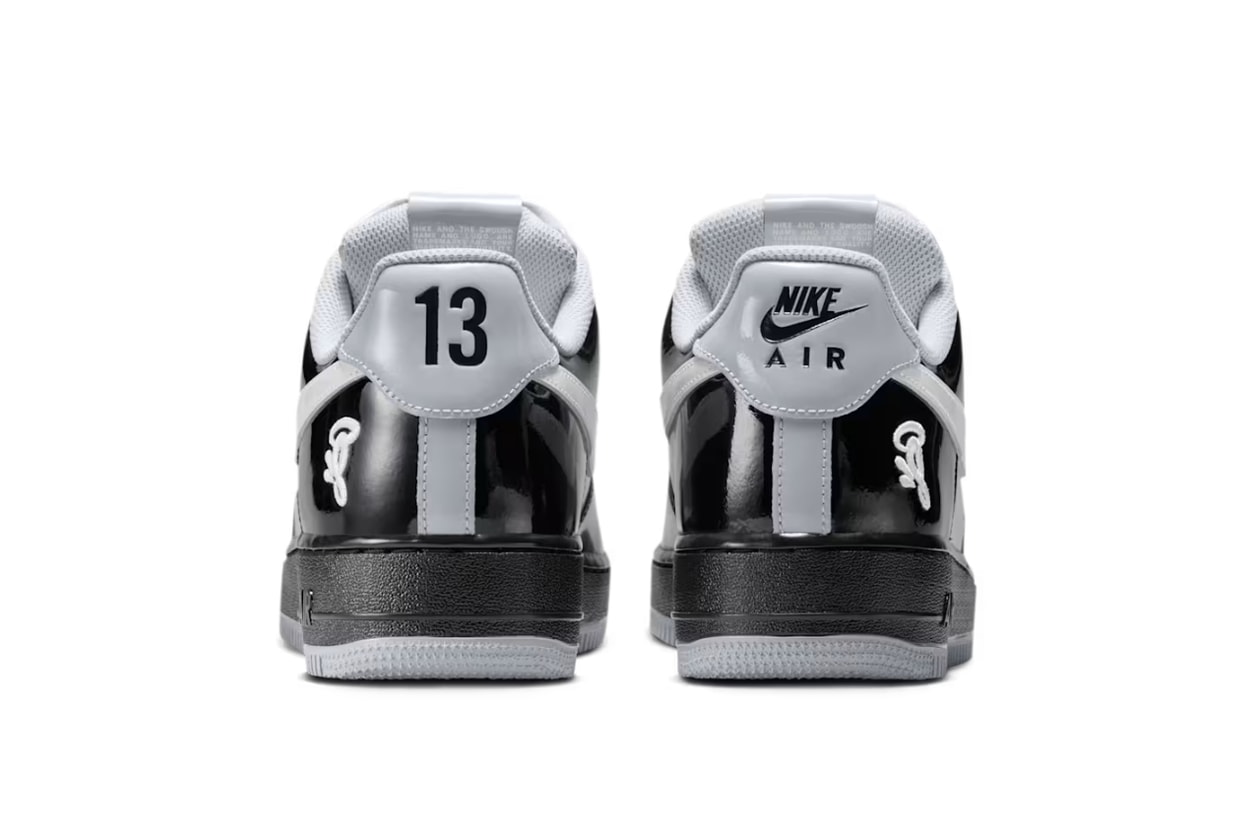 セントラル・シー主宰 シナ・ワールド x エアフォース 1 '07 の国内発売情報が解禁 Central Cee SYNA WORLD x Air Force 1 '07 “Black and Light Smoke Grey” release info