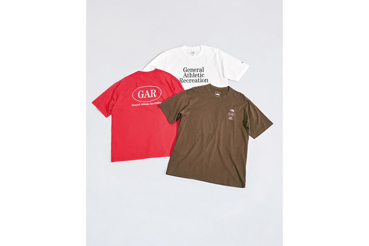 ザ・ノース・フェイスが新コレクション General Athletic Recreation｜GAR を発表 the north face general athletic recreation gar release info