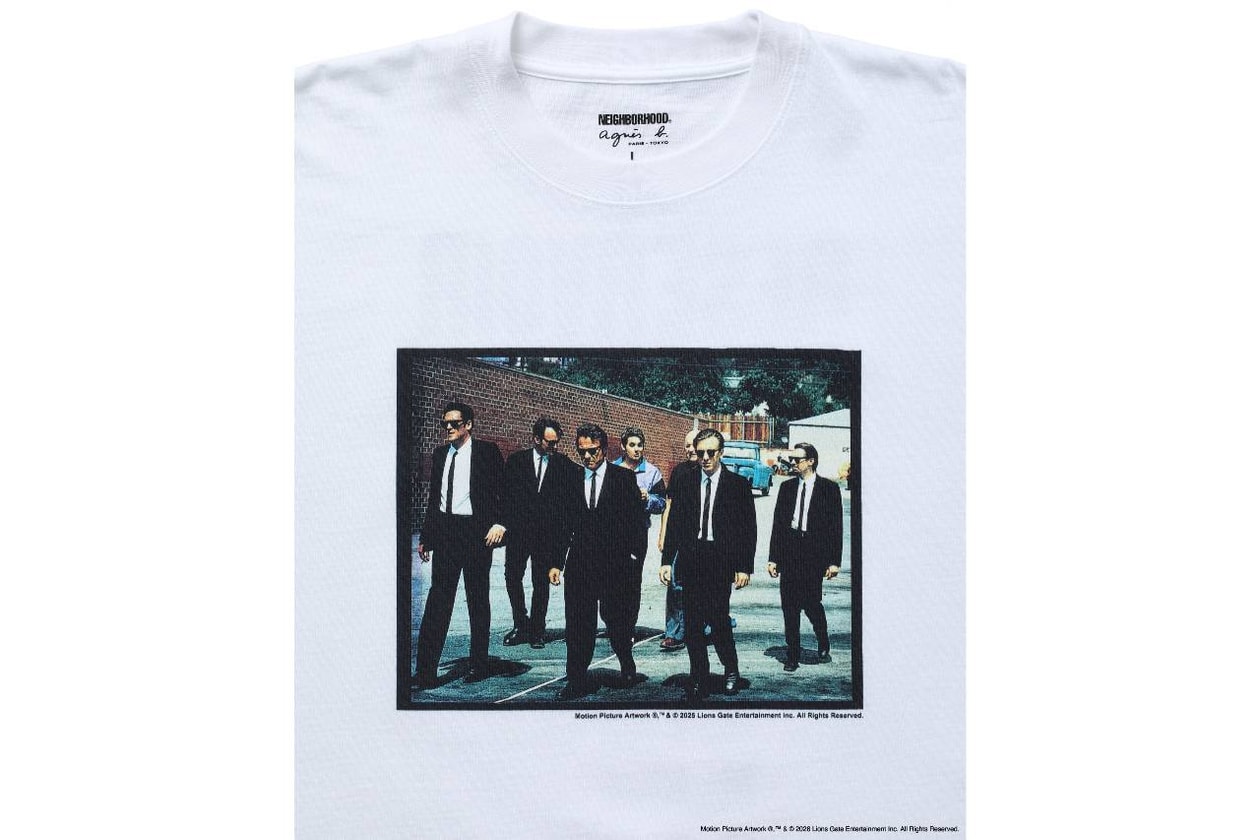 ネイバーフッド x アニエスベー コラボコレクション第2弾が到着 NEIGHBORHOOD x agnès b. RESERVOIR DOGS collection release info