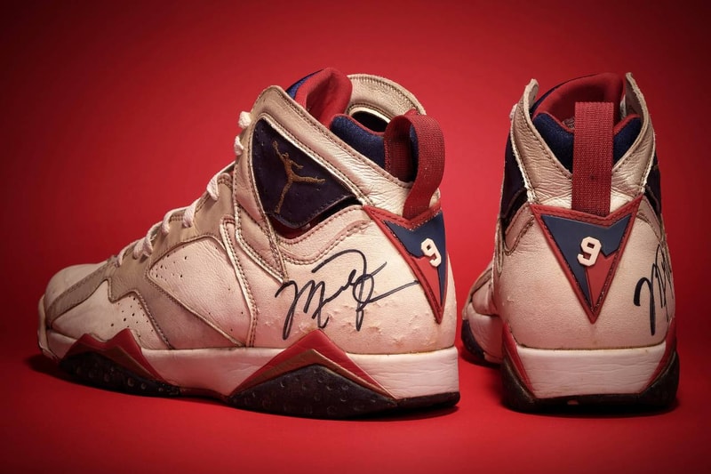 スコッティ・ピッペンがマイケル・ジョーダン着用のエアジョーダン 7 “オリンピック” をオークションに出品 Scottie Pippen Is Selling Michael Jordan's 'Olympic' Air Jordan 7s