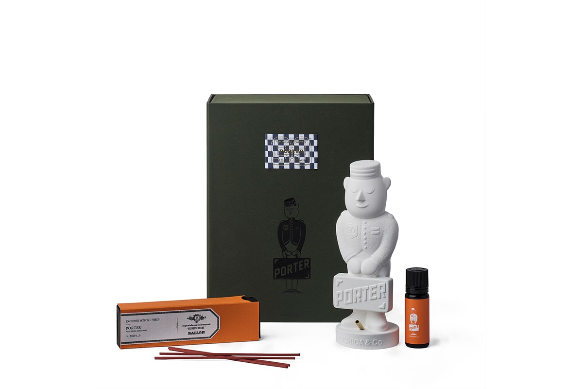 ポーターがバロンとのアロマオーナメント＆インセンスセットを発売 90 years aniversaly porter ballon collaboration release info