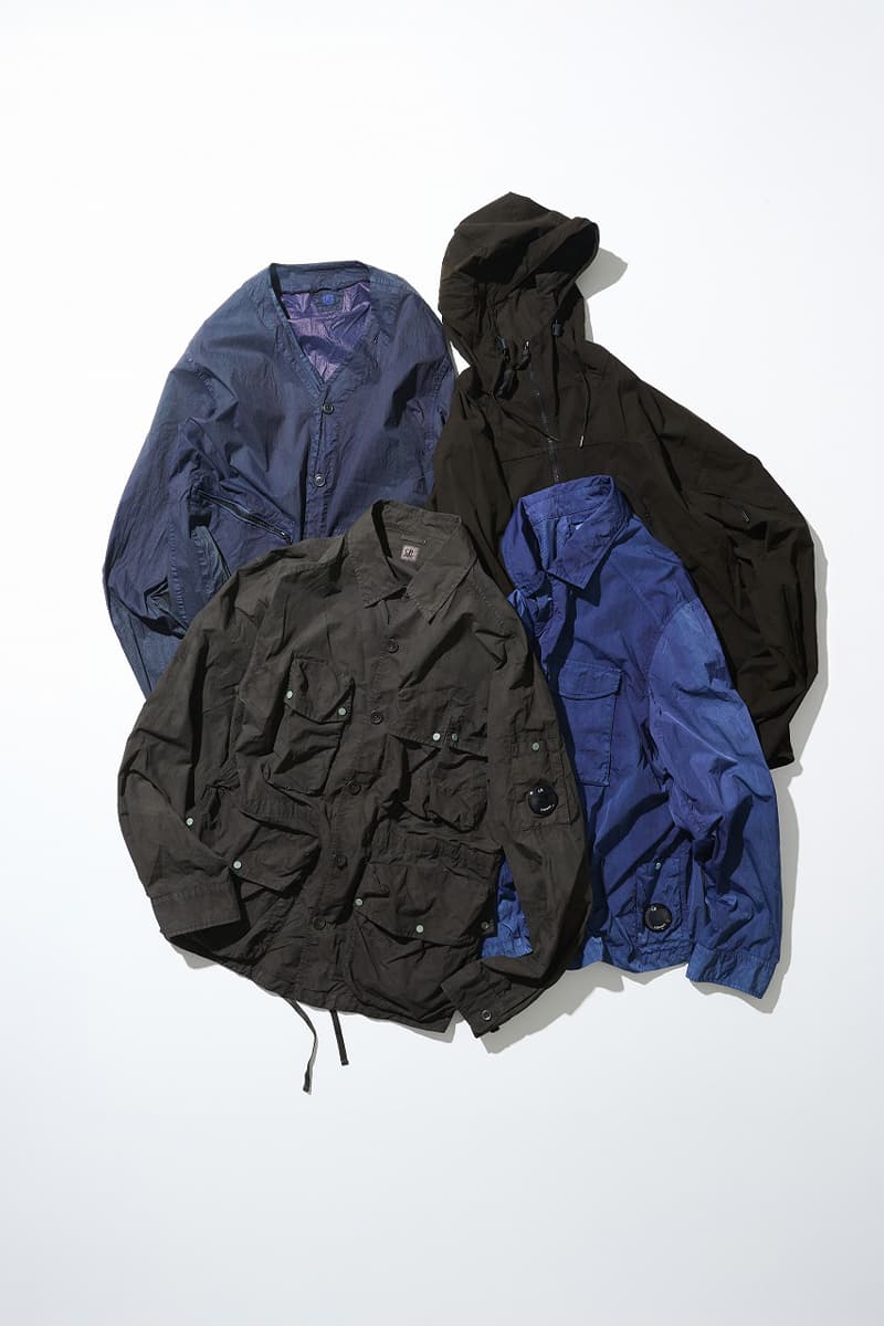 シーピーカンパニーがクオンのサポートのもと奄美大島の泥染・藍染を纏った限定カプセルを発表 c p company kuon mud dyeing indigo dyeing capsel collection release info