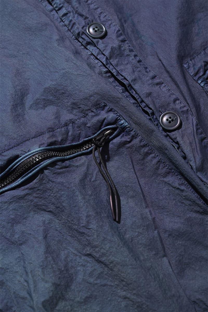 シーピーカンパニーがクオンのサポートのもと奄美大島の泥染・藍染を纏った限定カプセルを発表 c p company kuon mud dyeing indigo dyeing capsel collection release info