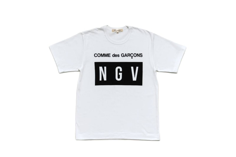 コム デ ギャルソン x 『ビクトリア国立美術館』コレクションが発売 COMME des GARÇONS x NGV collection release info rei kawakubo