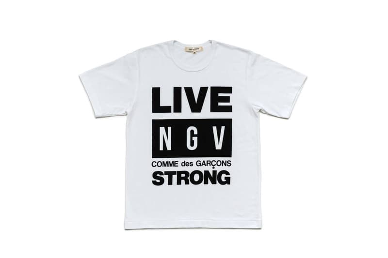 コム デ ギャルソン x 『ビクトリア国立美術館』コレクションが発売 COMME des GARÇONS x NGV collection release info rei kawakubo