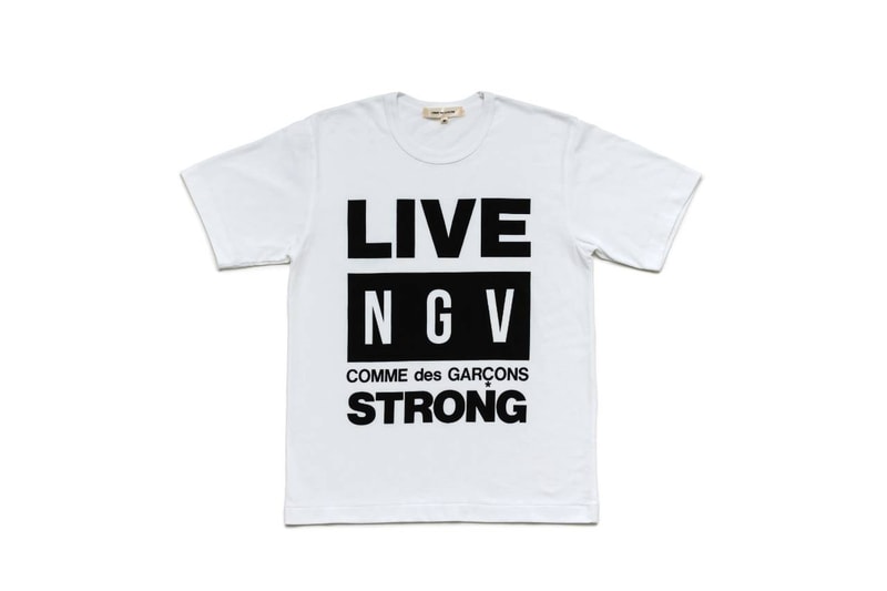 コム デ ギャルソン x 『ビクトリア国立美術館』コレクションが発売 COMME des GARÇONS x NGV collection release info rei kawakubo