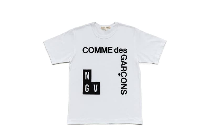コム デ ギャルソン x 『ビクトリア国立美術館』コレクションが発売 COMME des GARÇONS x NGV collection release info rei kawakubo