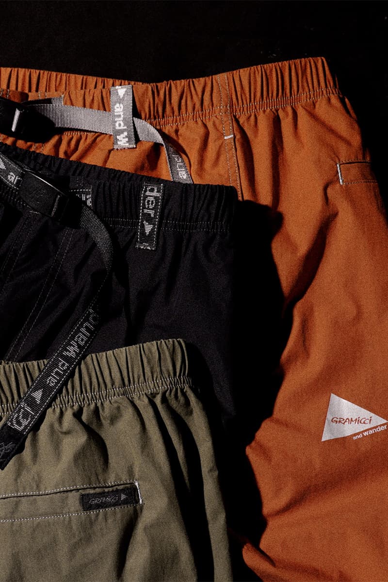 グラミチxアンドワンダーによる第5弾コラボコレクションが登場 gramicci and wander fifth series release info