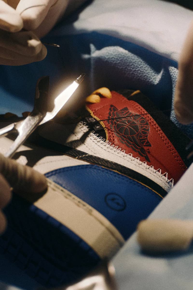 フラグメント x ユニオン x エアジョーダン 1 コレクションのエディトリアルが公開 Hiroshi Fujiwara fragment x Union x Air Jordan 1 editorial info