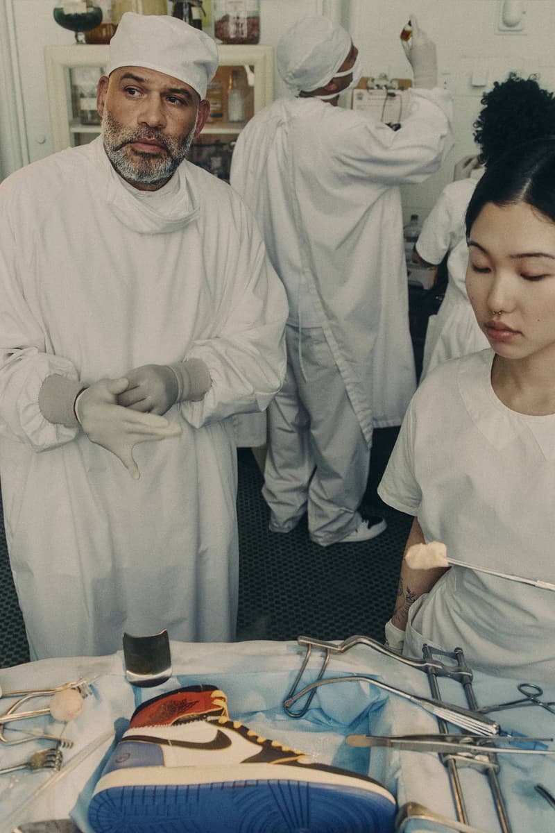 フラグメント x ユニオン x エアジョーダン 1 コレクションのエディトリアルが公開 Hiroshi Fujiwara fragment x Union x Air Jordan 1 editorial info