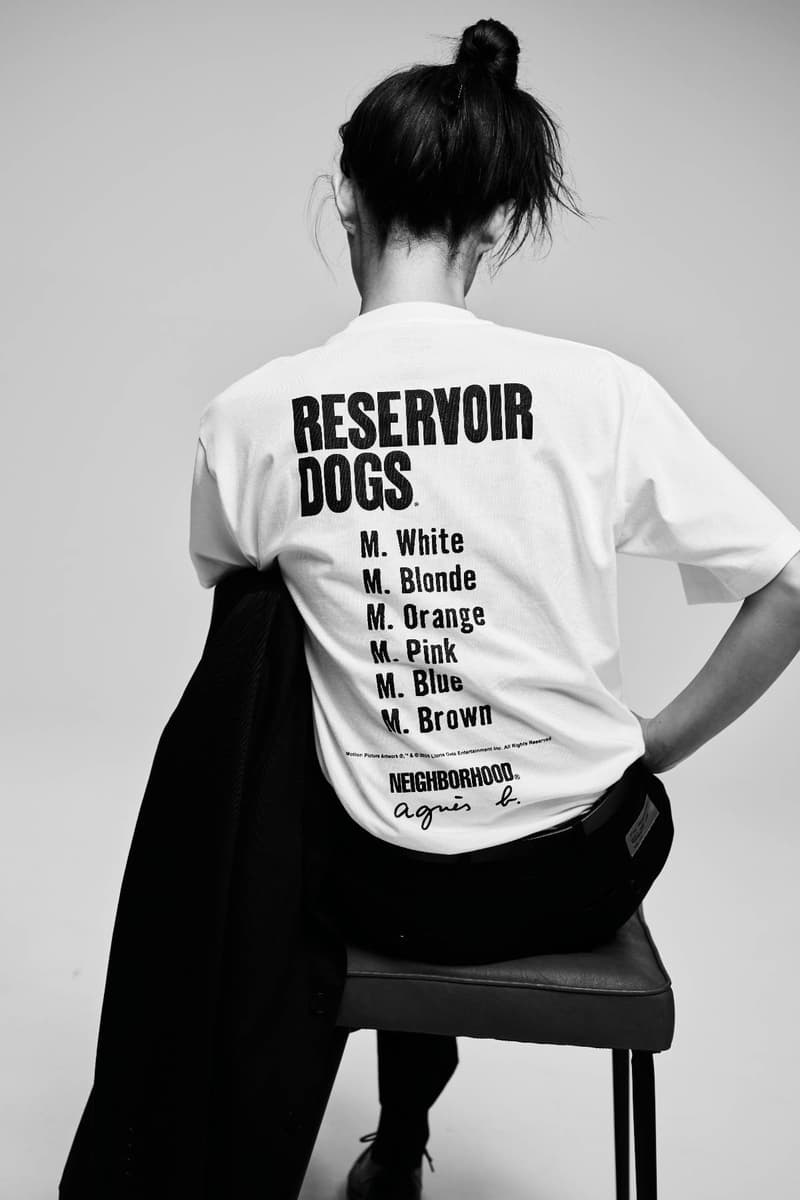 ネイバーフッド x アニエスベー コラボコレクション第2弾が到着 NEIGHBORHOOD x agnès b. RESERVOIR DOGS collection release info