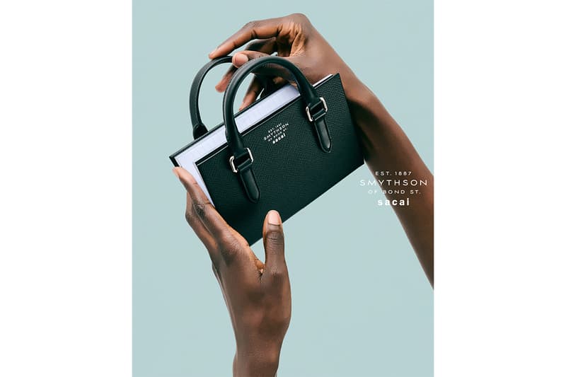 スマイソン x サカイによるコラボコレクションが発売 smythson sacai collabo collection release info