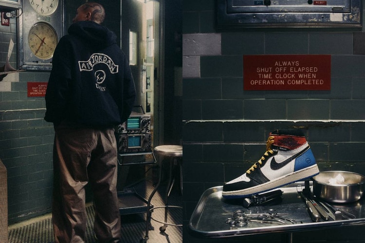 fragment x Union x Air Jordan 1 コレクションのエディトリアルが公開